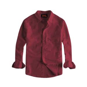 Maroon Color Full Sleeve Shirt for Men