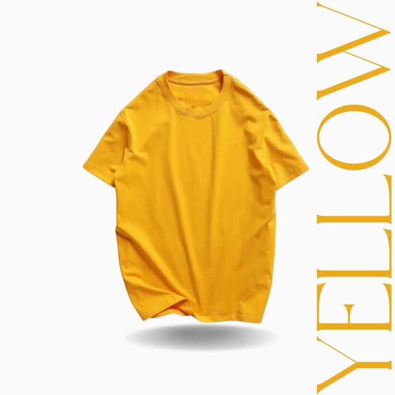 Yellow T shirt for Men | Ready Cotton