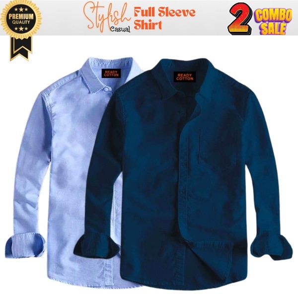 Pure Cotton Full Sleeve Shirt For Men