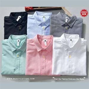 Combo Oxford Cotton Men’s Shirt
