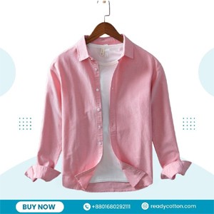 Pink Color Shirt Long Sleeve