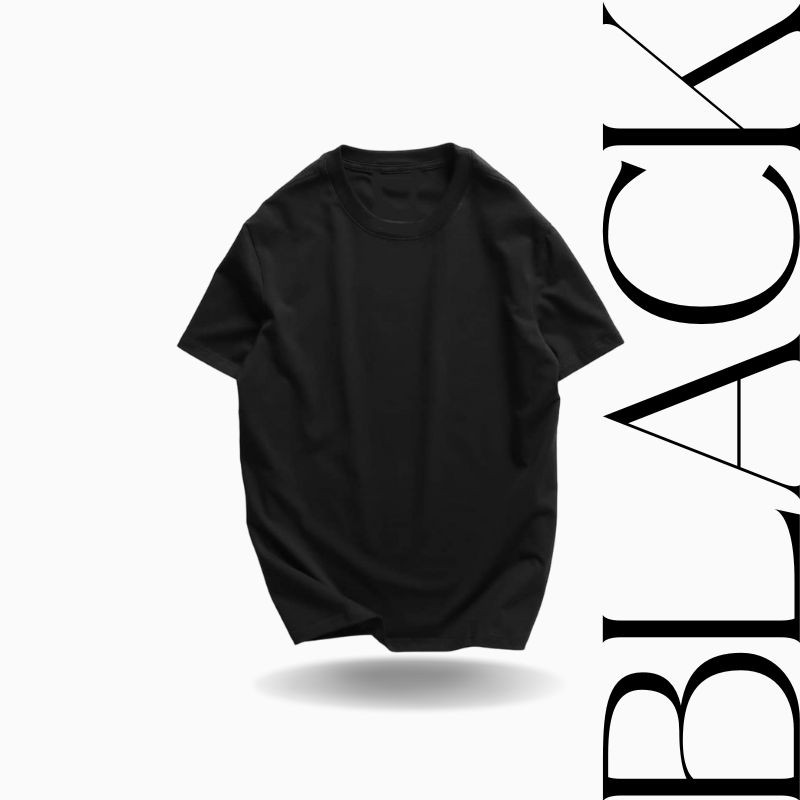 Black T shirt for Men | Ready Cotton